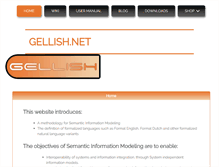 Tablet Screenshot of gellish.net